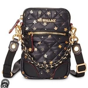 MZ Wallace Micro Crossbody Gold Star NWT